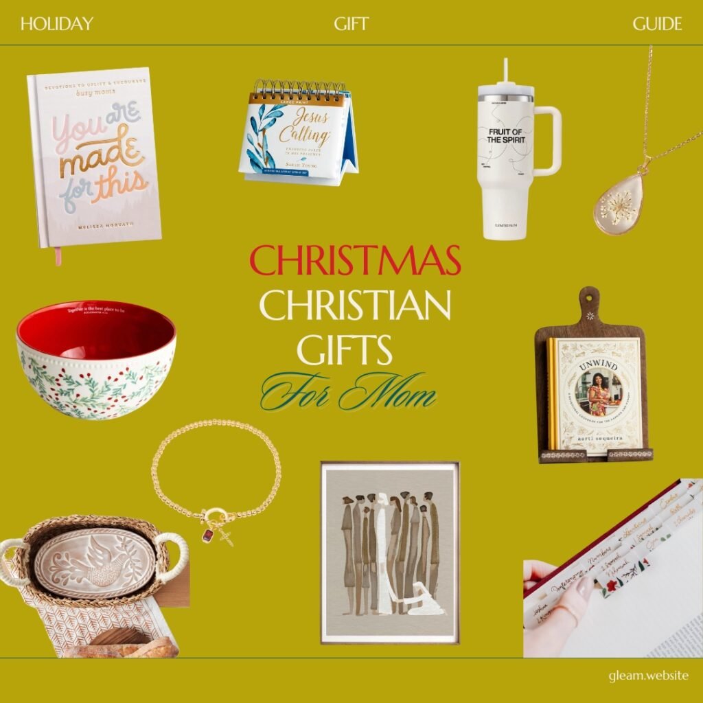 Ivory and Black Elegant Christmas Stocking Gift Guide Instagram Post